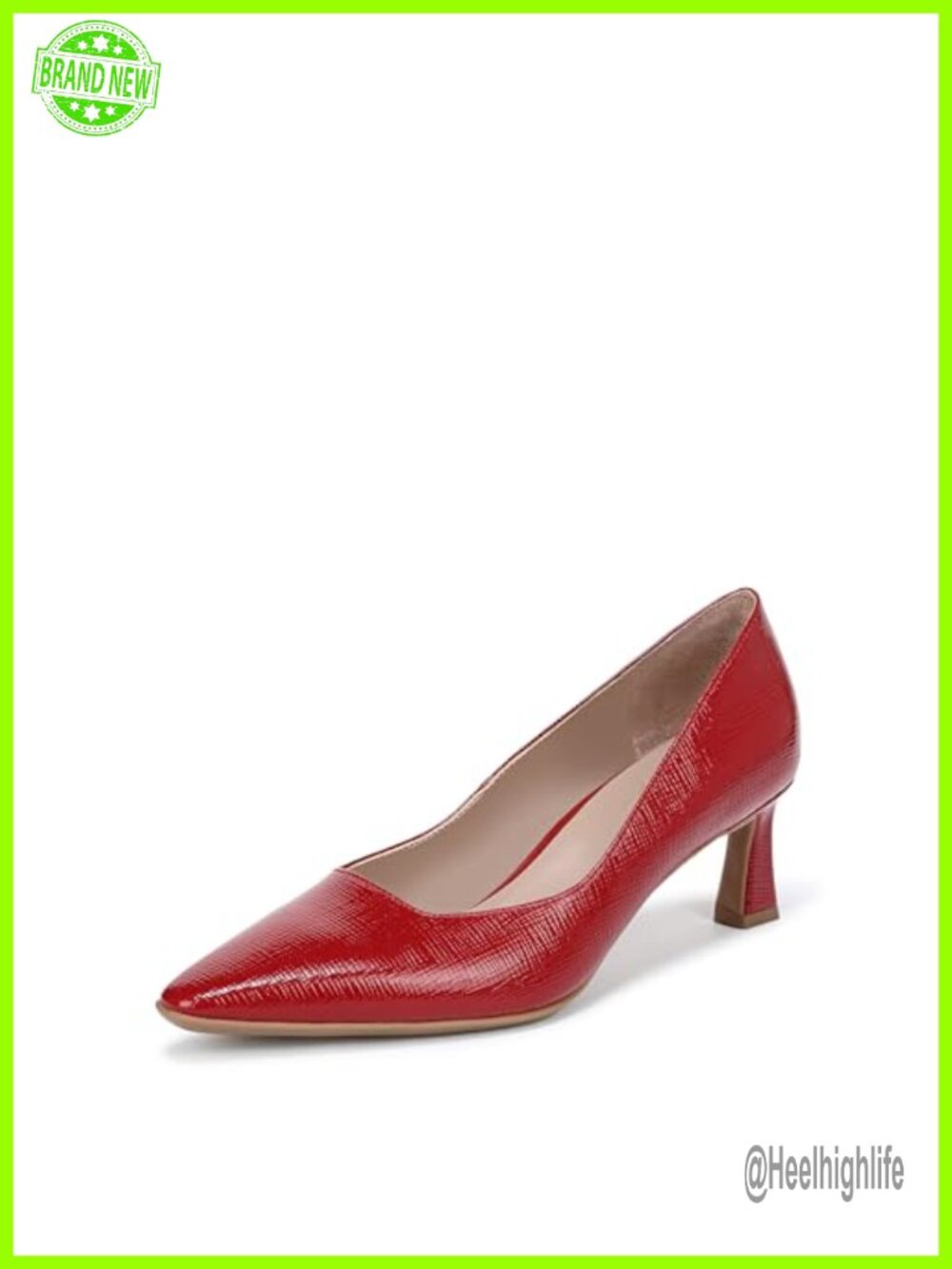 Naturalizer Tylan Pump Patent PU Pointed Toe